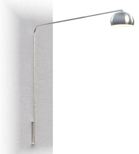 Applique braccio arco moderna top light corner 1189 b7 e27 led metallo lampada parete - Top Light