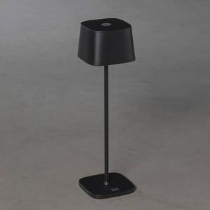 Konstsmide Lampada LED da tavolo Capri da esterni, nero
