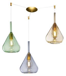 Lampadario top light kona 1177 os s3 s mc e27 led lampada soffitto classica - Top Light