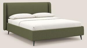 Nadine letto contenitore di design e comfort Italiano in tessuto imper