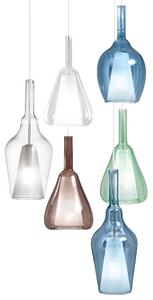 Lampadario moderno gea luce ofelia mini g9 s6 led metallo vetro multicolor lampada soffitto - Gea Luce
