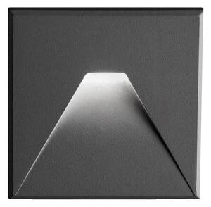 Faretto segnapasso gea led gfa1421 led alluminio incasso parete - Gea Led