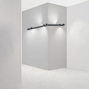 Binario faretti perenz snodo 8292n 8290n 8294n gu10 led sistema modulare angolare esterno spot orientabili - Perenz