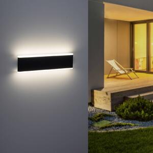 Paul Neuhaus Applique da esterno Elsa LED, IP65, larghezza 40 cm