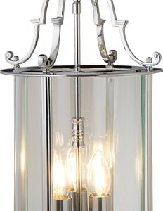 Searchlight Lampada sospensione Bevelled Lantern, vetro, cromo