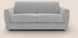 Happy Divano letto matrimoniale con materasso h18 cm in tessuto imperm