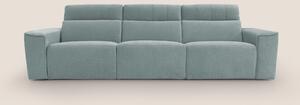 Clark Divano modulare 3 sedute con opzione relax elettrico in tessuto