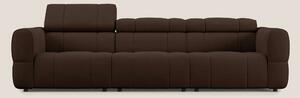 Giotto Divano modulare a 3 sedute con opzione relax elettrico in micro