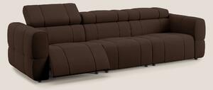 Giotto Divano modulare a 3 sedute con opzione relax elettrico in micro
