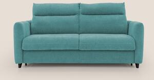 Peonia divano letto scandinavo con materasso H18 cm e morbido e alto s