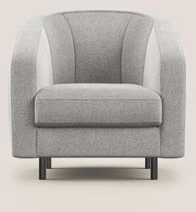 Pandora Poltroncina in morbido tessuto bouclé impermeabile T07 grigio