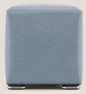 Cube pouf in microfibra smacchiabile T11 carta da zucchero
