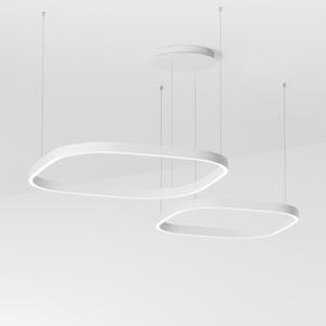 Gea Luce Criseide S/2D Quadrata lampada a sospensione LED