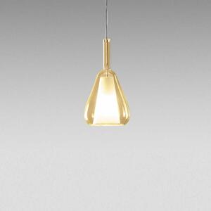 Gea Luce Ofelia S/11 Mini Ambra trasparente lampada a sospensione