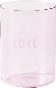 Bicchiere di design con scritta Favorite LOVE
