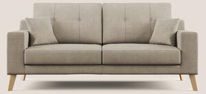 Danish divano moderno in tessuto morbido impermeabile T02 beige