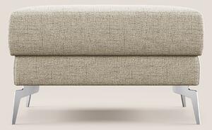 Star Pouf con piedini alti in tessuto impermeabile fiammato T03 beige
