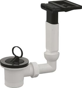 Valvola di scarico e troppopieno per lavello KIRCHHOFF KS, 1 1/2 "AG x 70 mm, per lo scarico di lavagne