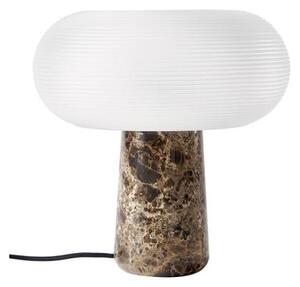 Lampada da tavolo con base in marmo Mariella
