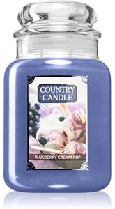 Country Candle Blueberry Cream Pop candela profumata 680 g