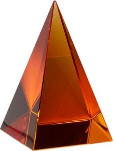 Oggetto decorativo fatto a mano in cristallo Prism