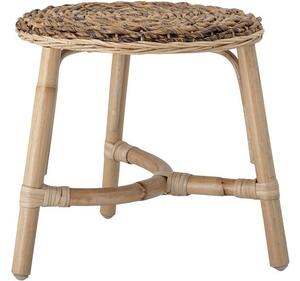 Sgabello per bambini in rattan Hubert
