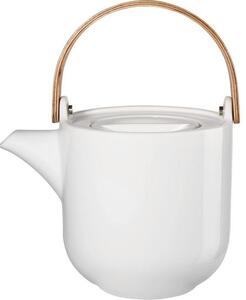 Teiera in porcellana con manico in legno Coppa sencha, 1 L