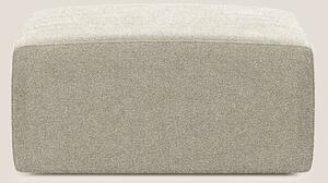 Nettuno modulo pouf in morbido tessuto bouclè T07 beige