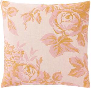 Copricuscino in cotone con motivo jacquard Breight