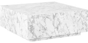 Tavolino da salotto effetto marmo Lesley