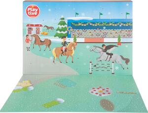 Calendario dell'Avvento Playtive 24 Regali Sorpresa Ragazze Cavallo Salto Ostacoli