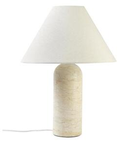 Lampada da tavolo grande con base in marmo Gia