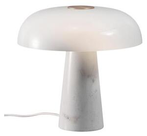 Lampada da tavolo con base in marmo Glossy