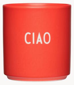 Tazza con scritta Favourite Ciao