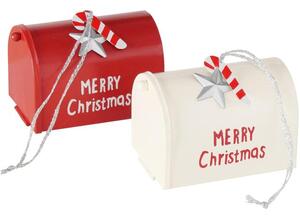 Set 4 addobbi per albero Santa's Mailbox