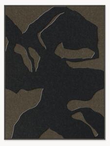 Arte da parete acustica Silent Shadows con cornice in legno