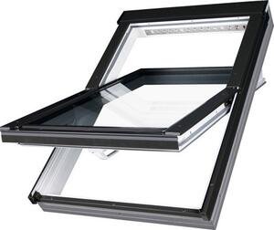 Finestra a bilico Fakro in PVC PTP-V U5 55x78 cm incl. ventilazione permanente
