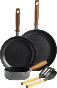 Set da cucina con rivestimento antiaderente Mayflower Pro 5 pz