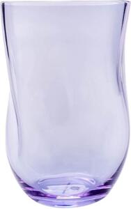 Bicchieri per acqua fatti a mano dalla forma organica Squeeze 6 pz