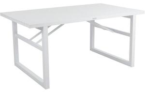 Tavolino da giardino bianco Vevi, 160 x 90 cm