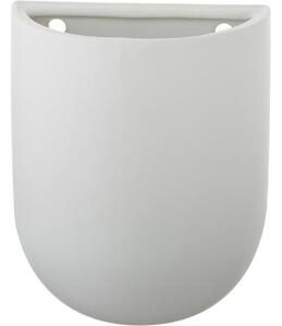 Portavaso da parete in ceramica Oval