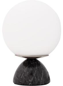 Lampada da tavolo piccola con base in marmo Shining Pearl