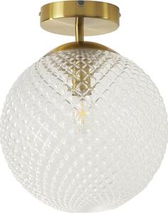 Lampada piccola da soffitto in vetro Lorna