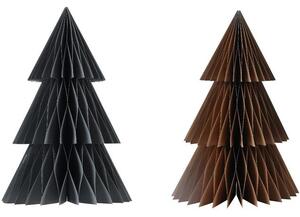 Set 2 alberelli di carta Wood