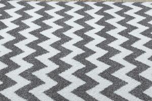 Tappeto SKETCH - F561 grigio/bianco - Zigzag