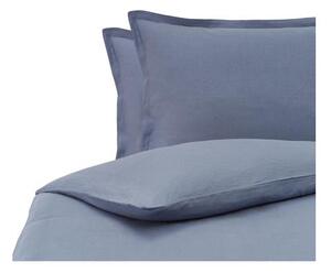 Biancheria da letto in lino lavato blu Nature