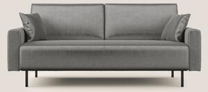 Arthur divano moderno in velluto morbido impermeabile T01 grigio