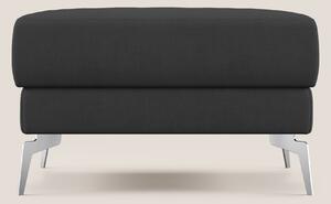 Star Pouf con piedini alti in tessuto impermeabile T02 nero