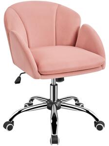 Sedia da ufficio ergonomica, regolabile e girevole