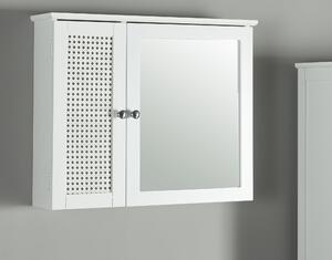 Specchio 'Karlsøy' 50x60x15cm Bianco
